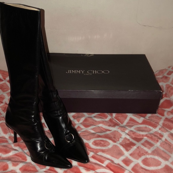 Jimmy Choo Shoes - Jimmy Choo Leather Boots